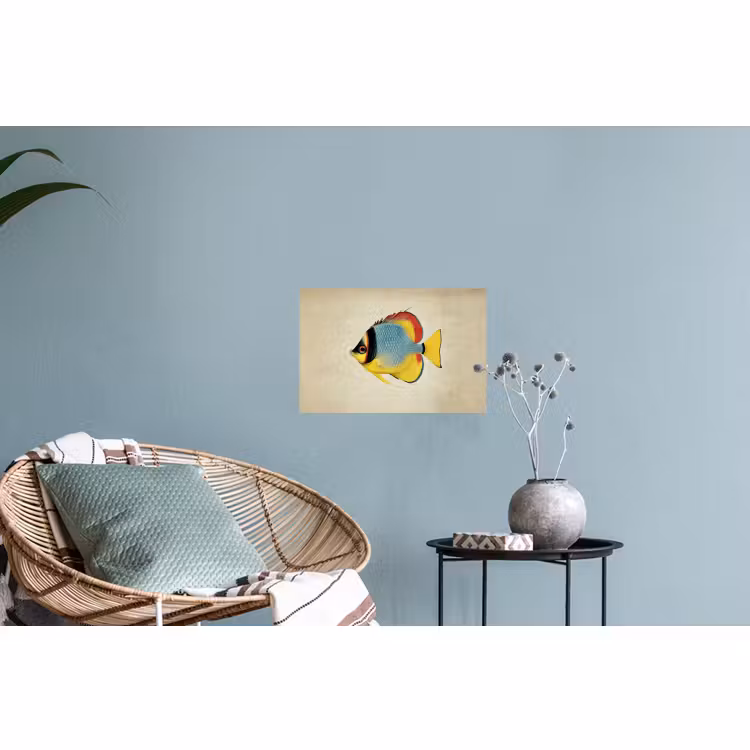 Muursticker - Kleurrijk - Vis - Schubben - Illustratie — 4