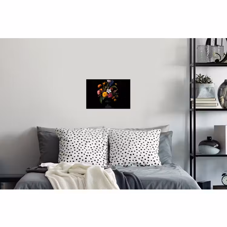 Muursticker - Lente - Bloemen - Klassiek - Vaas — 5