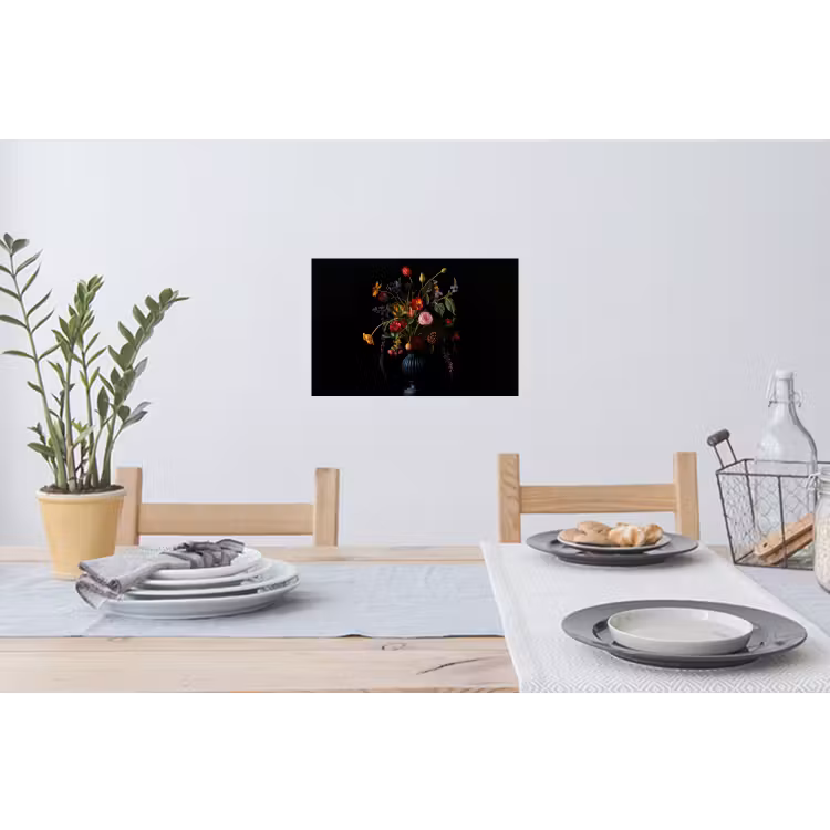 Muursticker - Bloemen - Bessen - Klassiek — 3