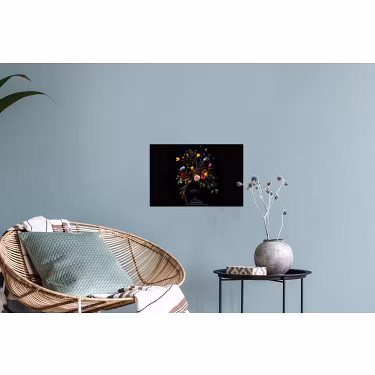 Muursticker - Klassiek - Vaas - Boeket - Bloemen — 4