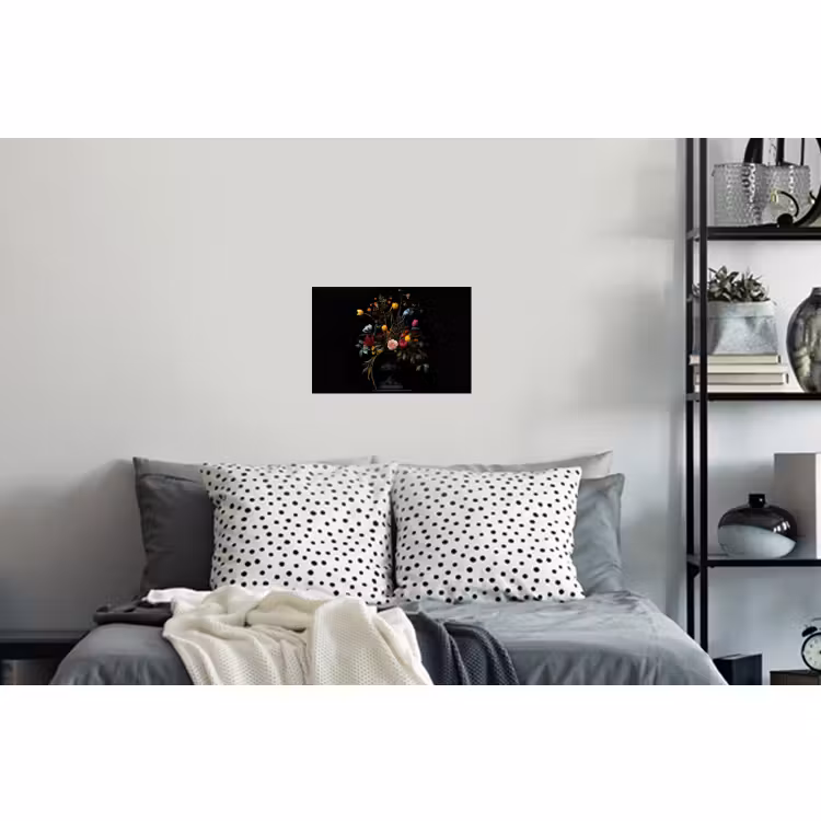 Muursticker - Klassiek - Vaas - Boeket - Bloemen — 5