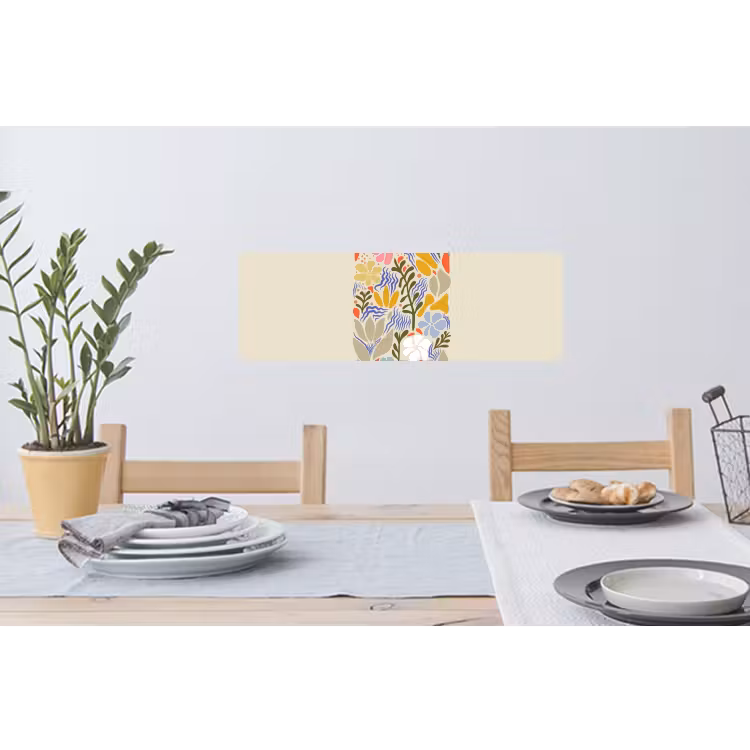 Muursticker - Abstract - Bloemen - Bladeren — 3