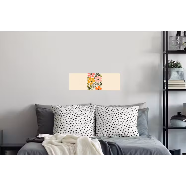 Muursticker - Bloemen - Speels - Kleurrijk — 5