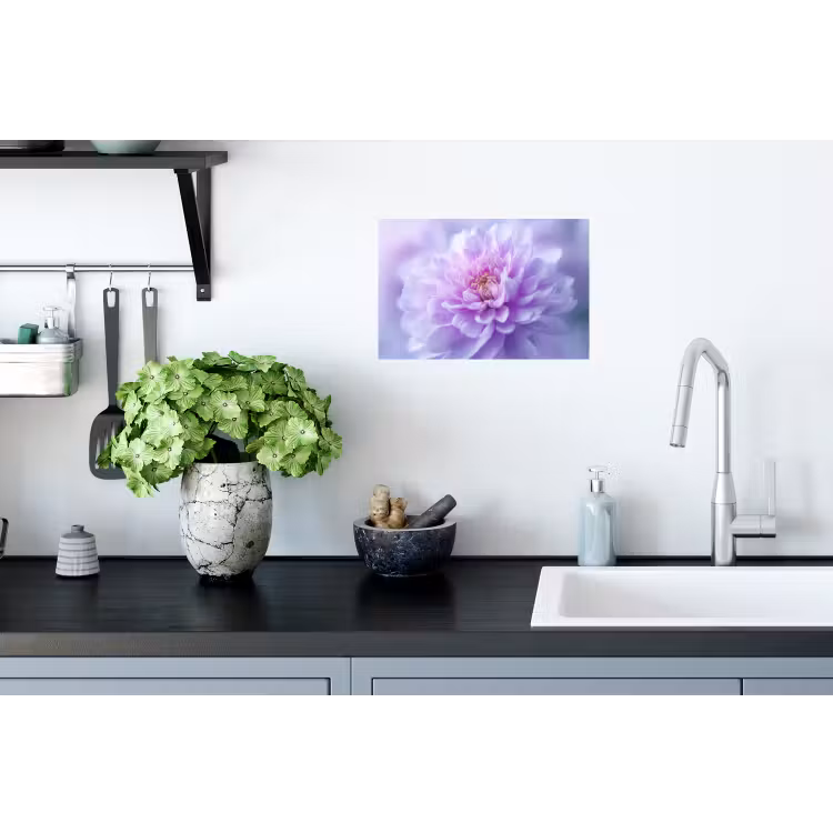 Muursticker - Paars - Dahlia - Dromerig — 2