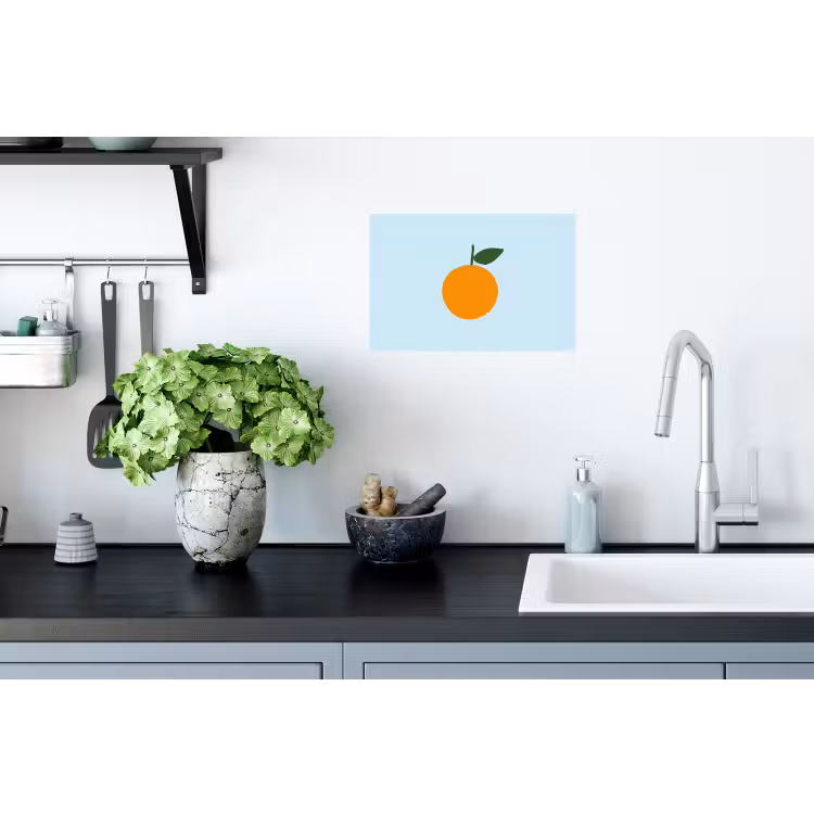 Muursticker - Fruit - Sinaasappel - Oranje — 2