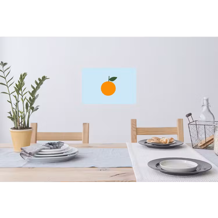 Muursticker - Fruit - Sinaasappel - Oranje — 3