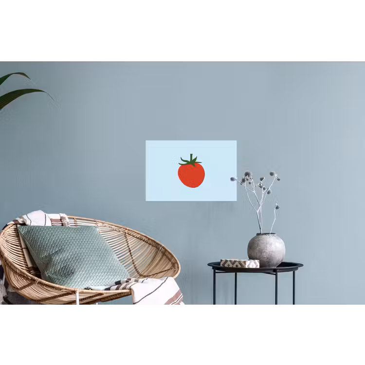 Muursticker - Rood - Tomaat - Groente — 4