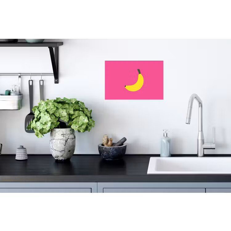 Muursticker - Banaan - Geel - Fruit — 2