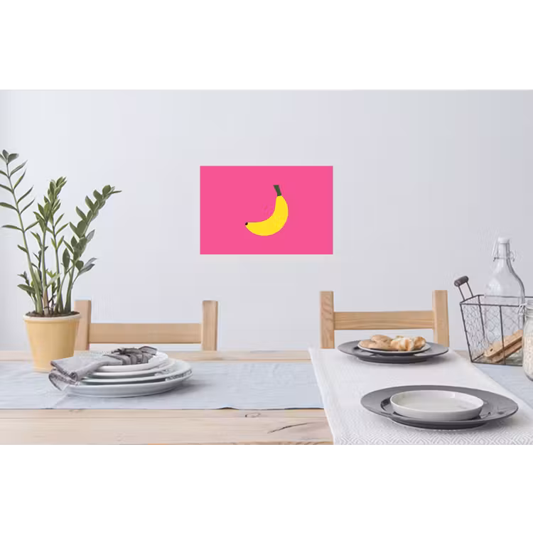 Muursticker - Banaan - Geel - Fruit — 3