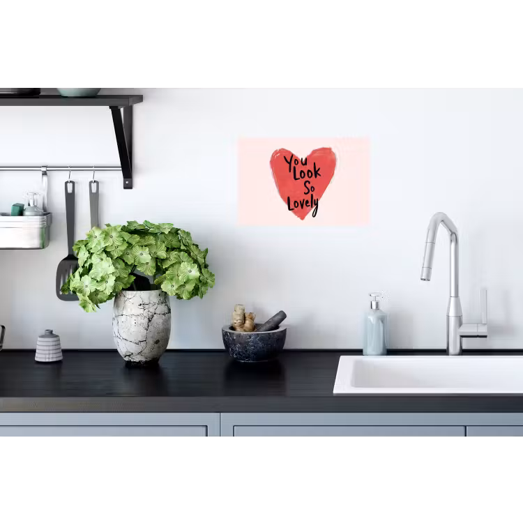 Muursticker - Hart - Rood - Valentijn — 2