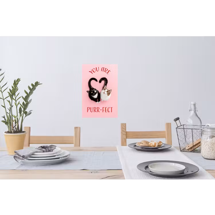 Muursticker - Kat - Hart - Tekst - Valentijn — 3