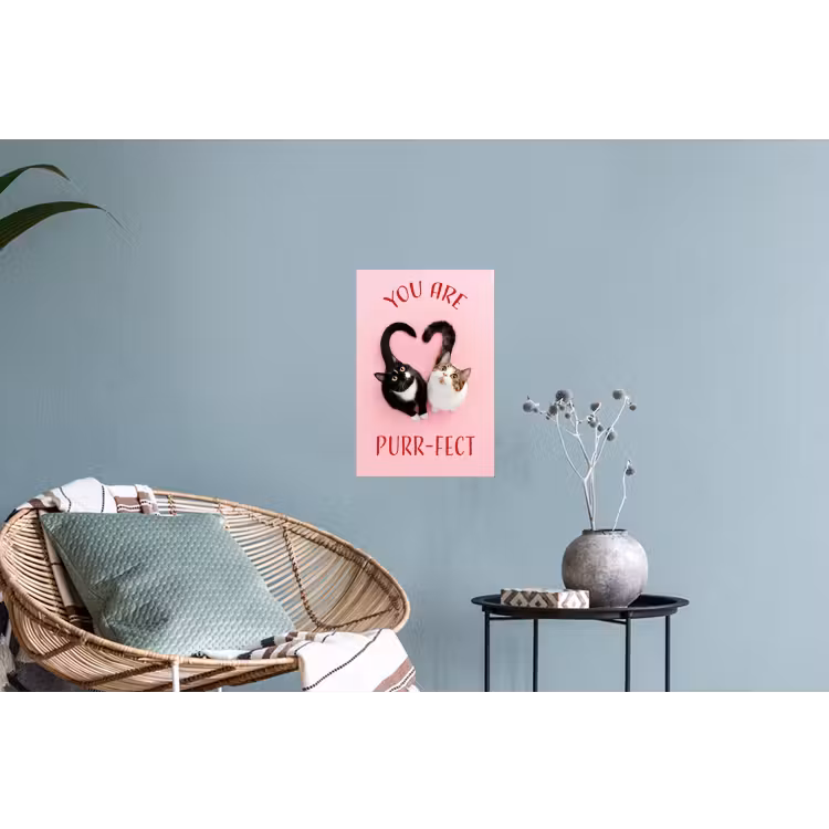 Muursticker - Kat - Hart - Tekst - Valentijn — 4