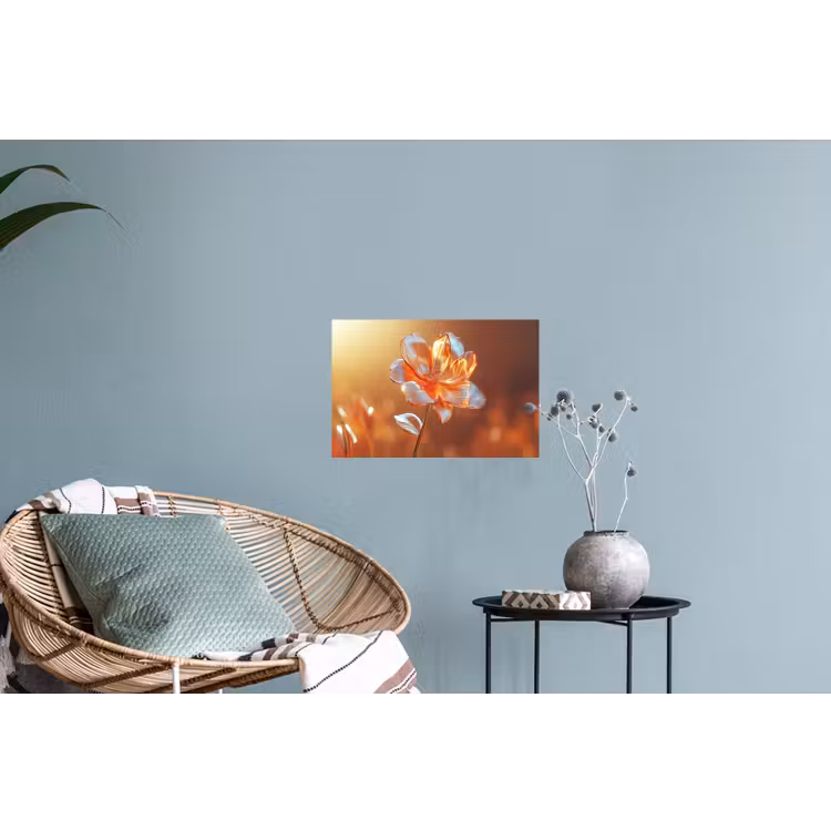 Muursticker - Glazen - Bloem - Zonlicht — 4