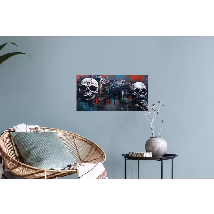 Muursticker - Schedels - Graffiti - Abstract — 4