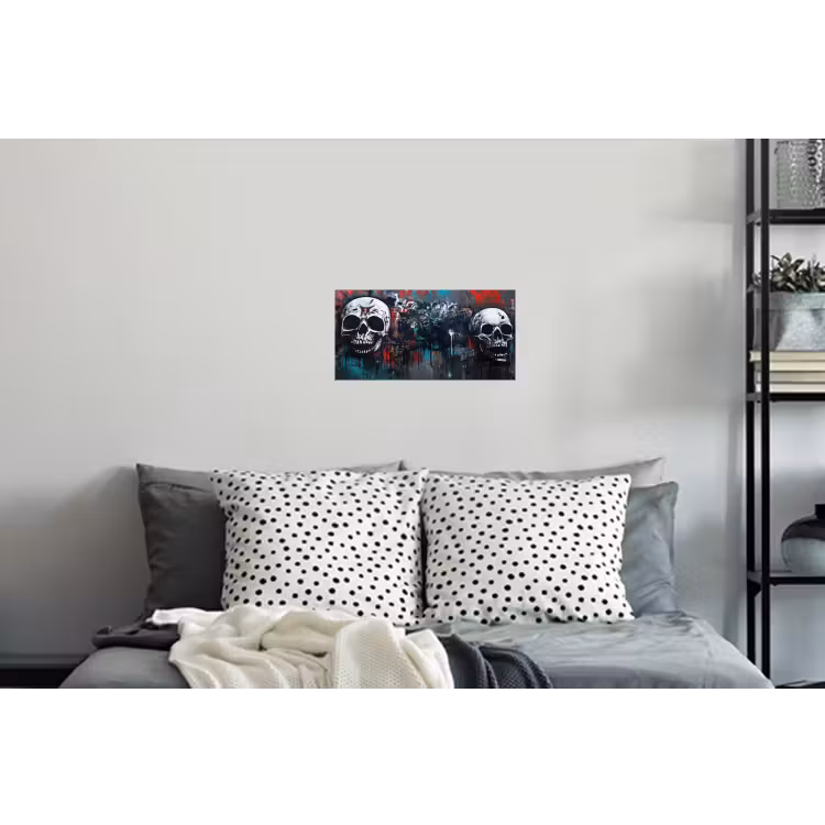 Muursticker - Schedels - Graffiti - Abstract — 5
