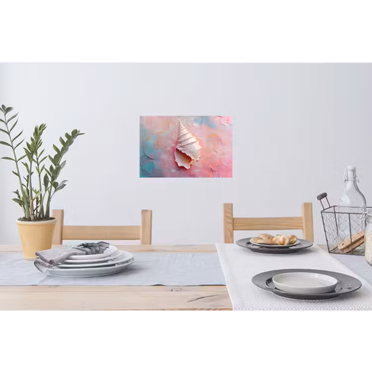 Muursticker - Schelp - Pastel - Pink — 3