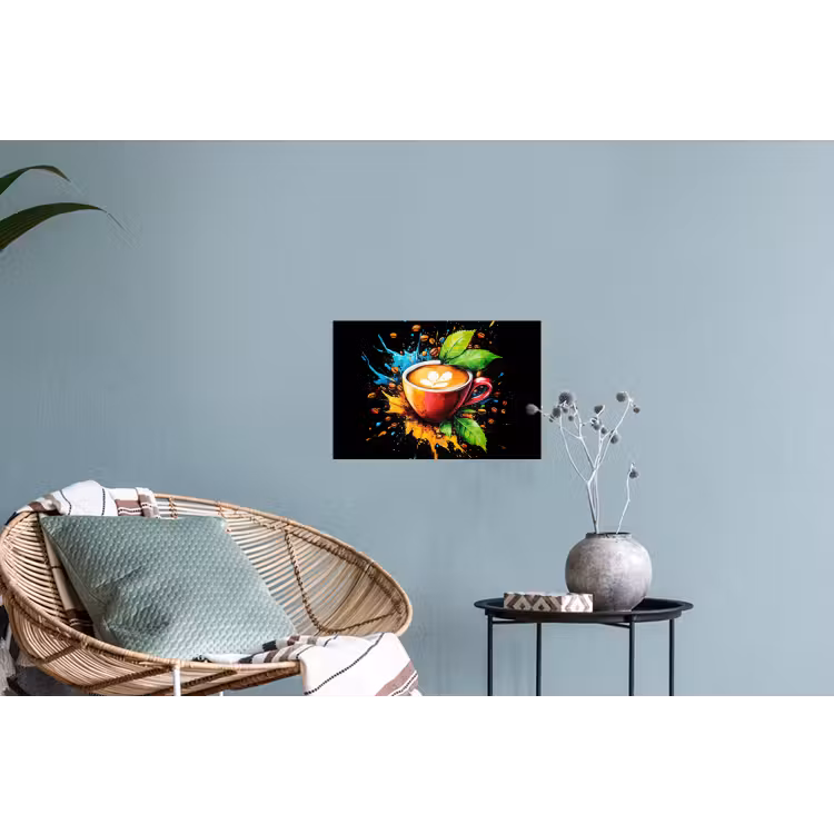 Muursticker - Koffie - Graffiti - Drinken - Abstract — 4