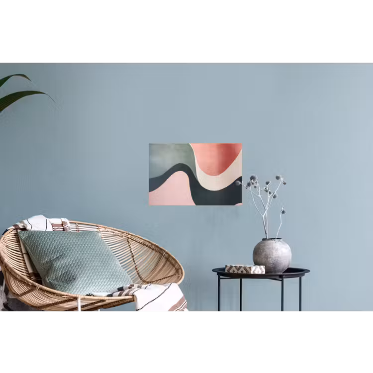 Muursticker - Abstract - Golven - Sierlijk - Roze — 4