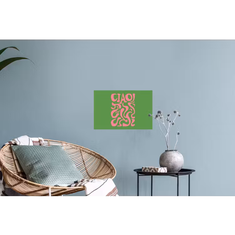 Muursticker - Abstract - Roze - Ciao - Vormen — 4