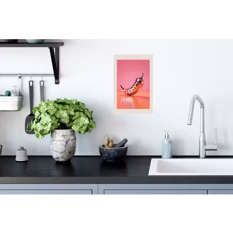 Muursticker - Disco - Peper - Roze — 2