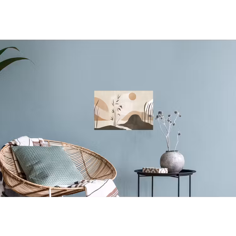 Muursticker - Japandi - Landschap - Beige — 4