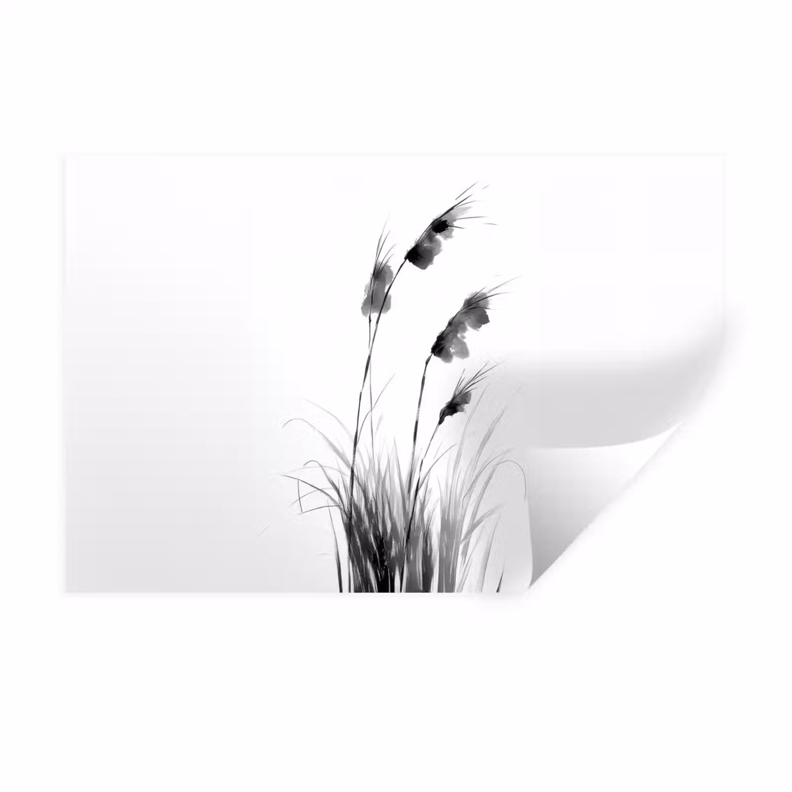 Muursticker - Minimalistisch - Stelen - Wit — 1