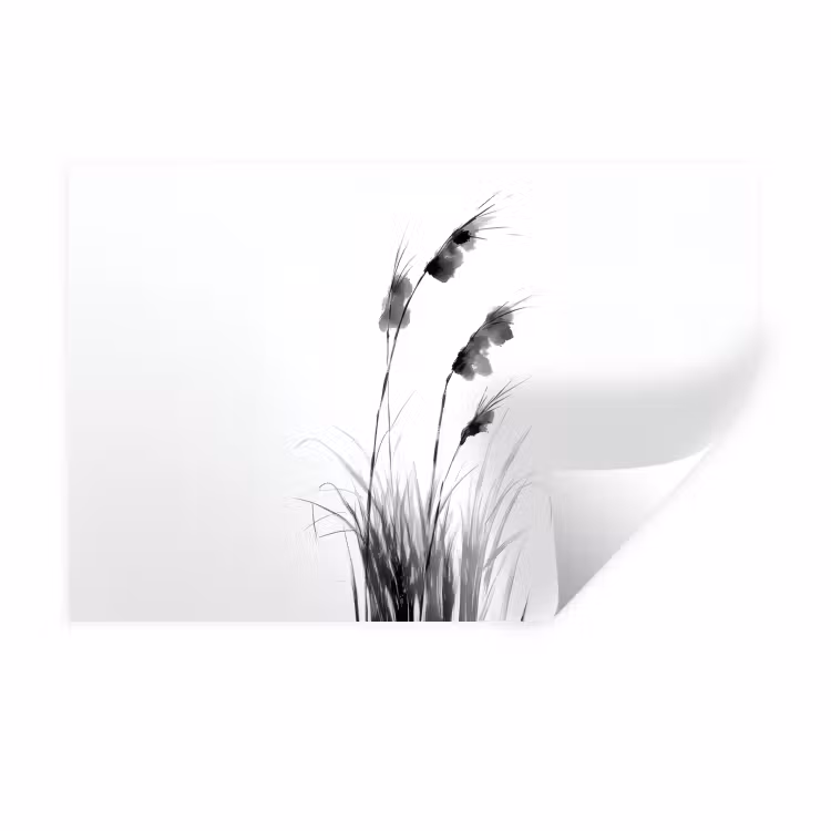 Muursticker - Minimalistisch - Stelen - Wit — 1