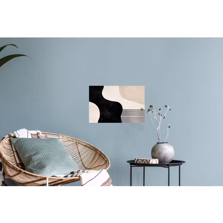 Muursticker - Abstract - Japandi - Beige - Modern — 4