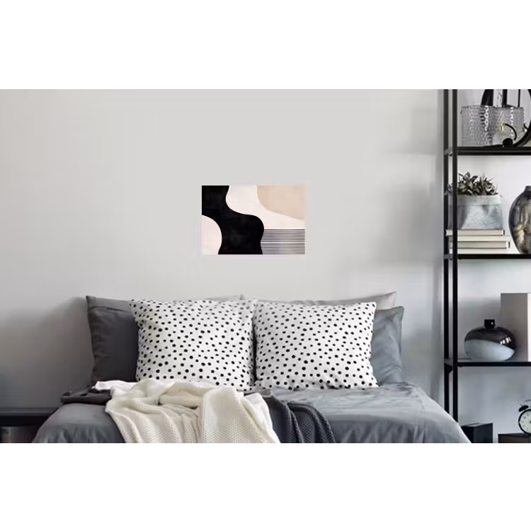 Muursticker - Abstract - Japandi - Beige - Modern — 5