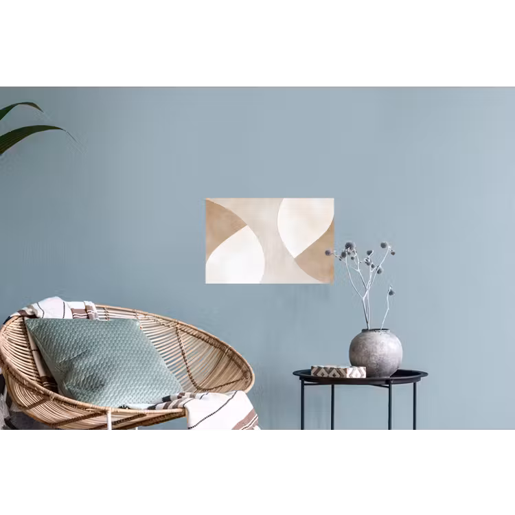 Muursticker - Bruin - Japandi - Abstract — 4