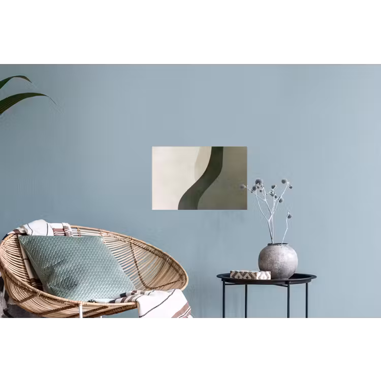 Muursticker - Japandi - Groen - Abstract - Modern — 4