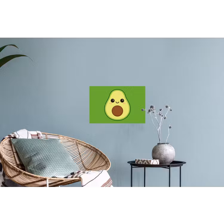 Muursticker - Avocado - Groen - Speels — 4