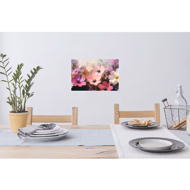Muursticker - Bloemen - Kleurrijk - Bloei — 3