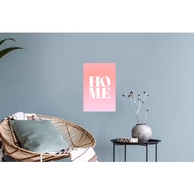 Muursticker - Home - Letters - Groot - Roze — 4