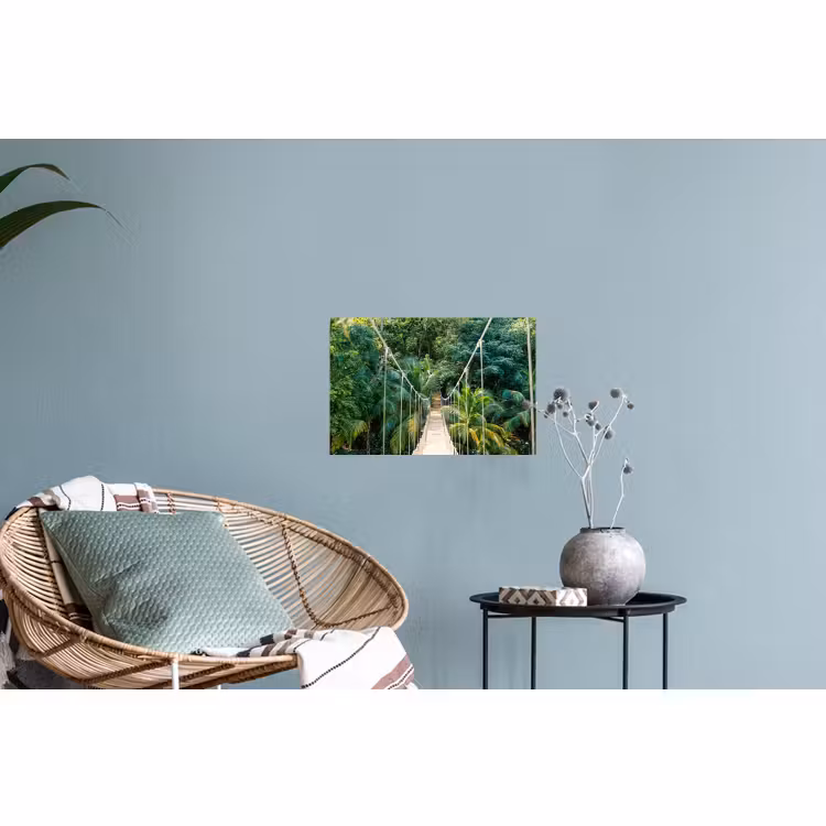 Muursticker - Jungle - Palmboom - Brug - Natuur - Planten — 4