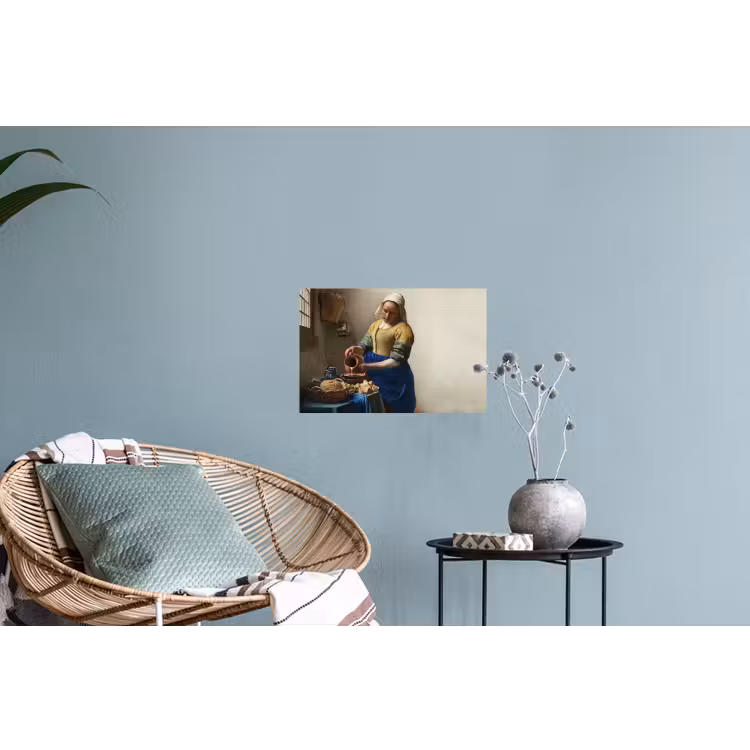Muursticker - Het melkmeisje - Kunst - Oude meesters - Vermeer — 4