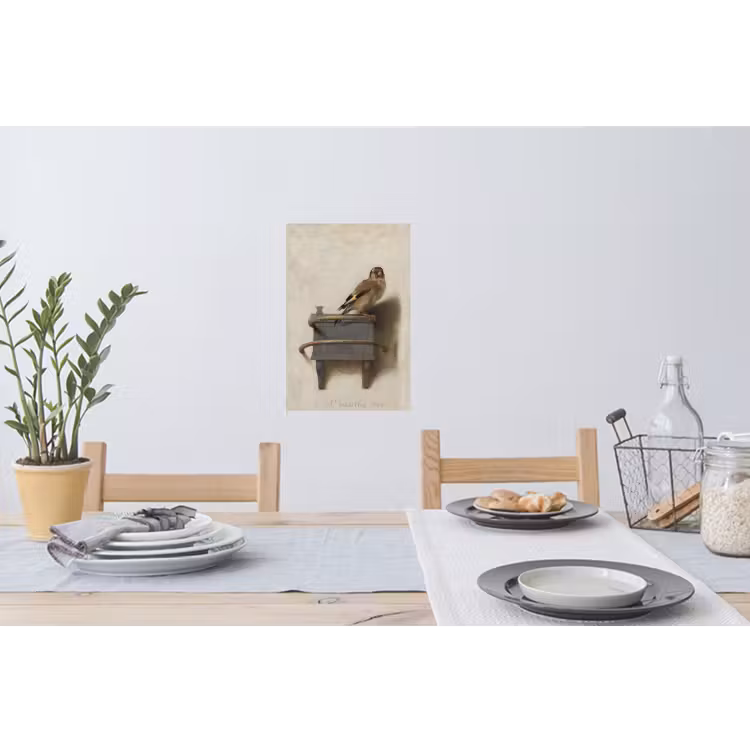 Muursticker - Puttertje - Oude Meester - Carel Fabritius — 3