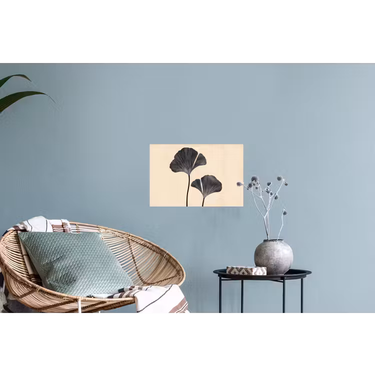 Muursticker - Bladeren - Minimalistisch - Zwart — 4