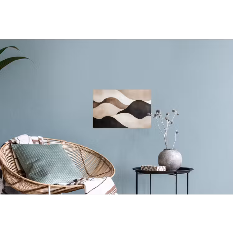 Muursticker - Golven - Abstract - Beige — 4
