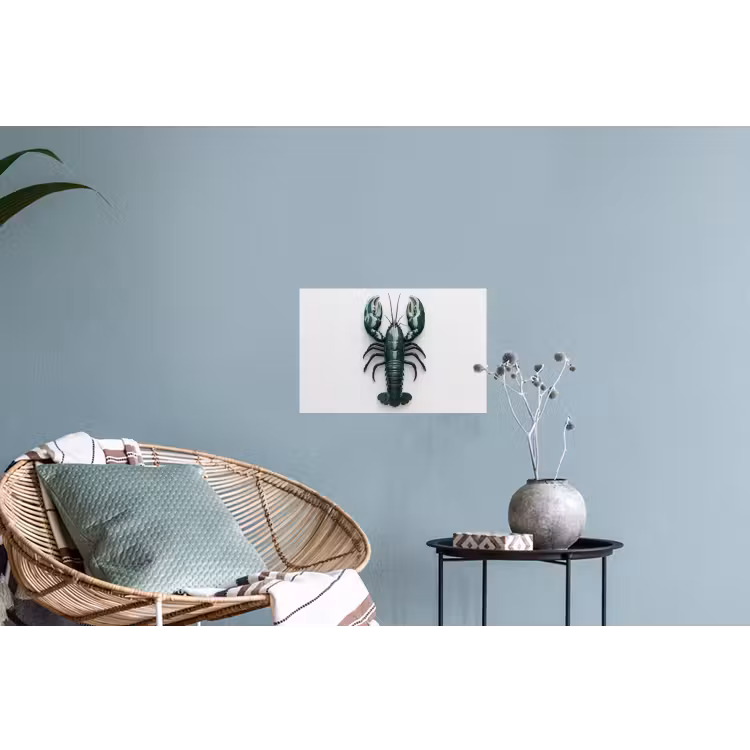 Muursticker - Kreeft - Glossier - Groen - Wit — 4