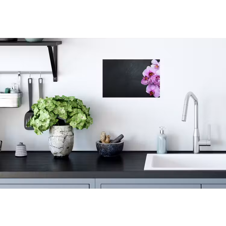 Muursticker - Orchidee - Bloemen - Roze - Flora — 2