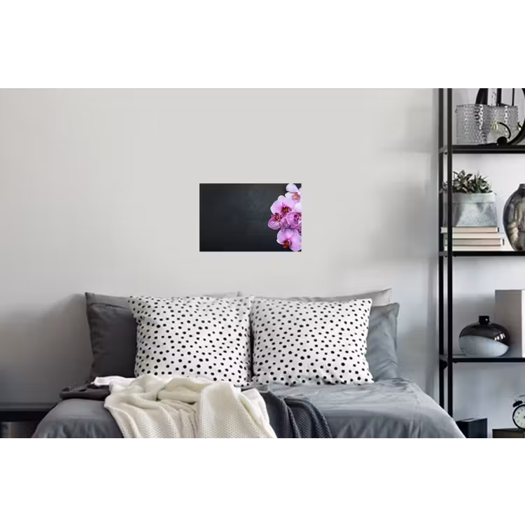 Muursticker - Orchidee - Bloemen - Roze - Flora — 5