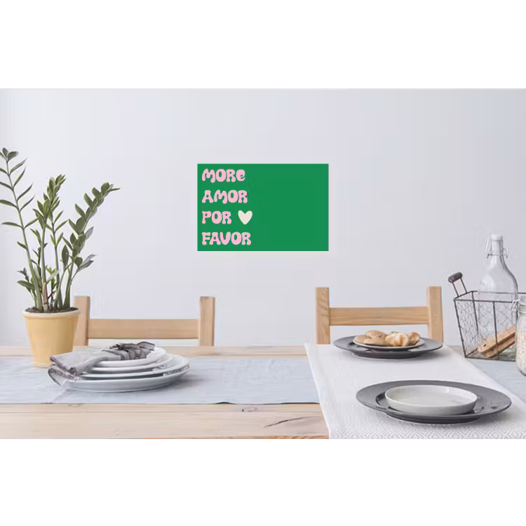 Muursticker - Amor - Valentijn - Groen - Tekst — 3