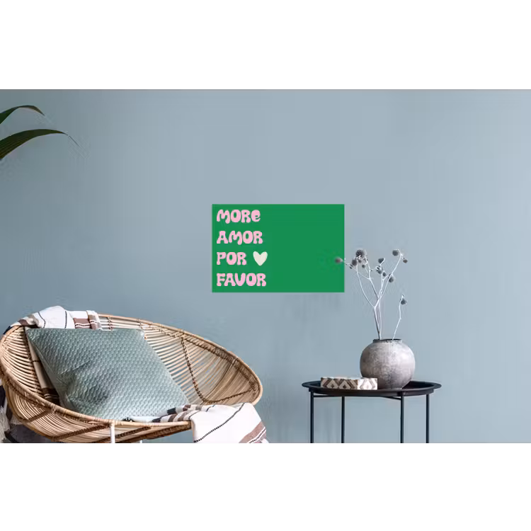 Muursticker - Amor - Valentijn - Groen - Tekst — 4