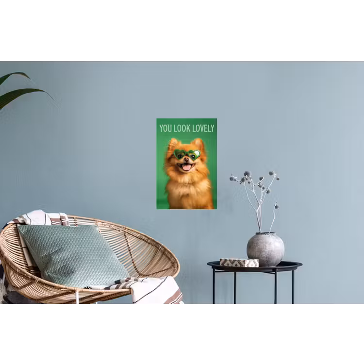 Muursticker - Hond - Zonnebril - Valentijn - Love — 4