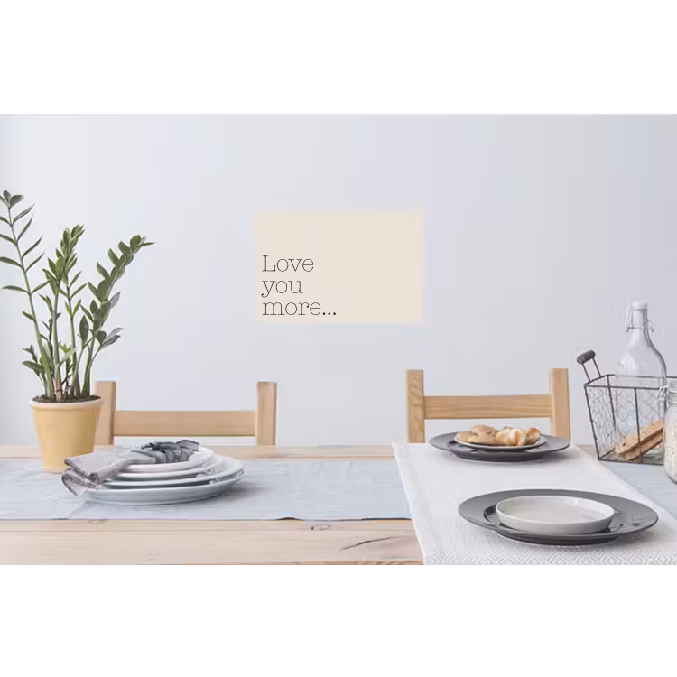 Muursticker - Minimalistisch - Love - Beige — 3