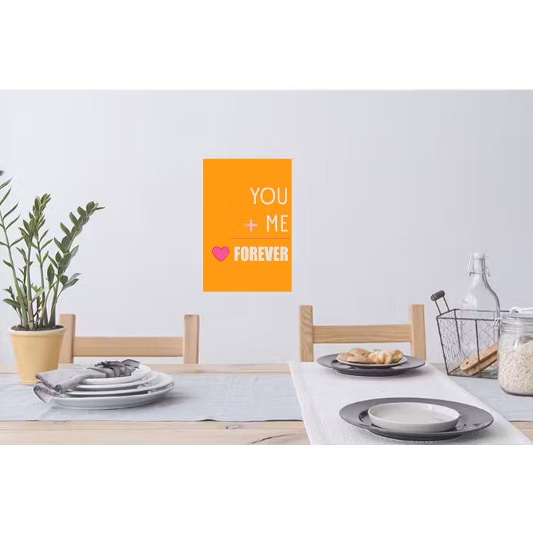 Muursticker - Oranje - Love - Valentijn — 3