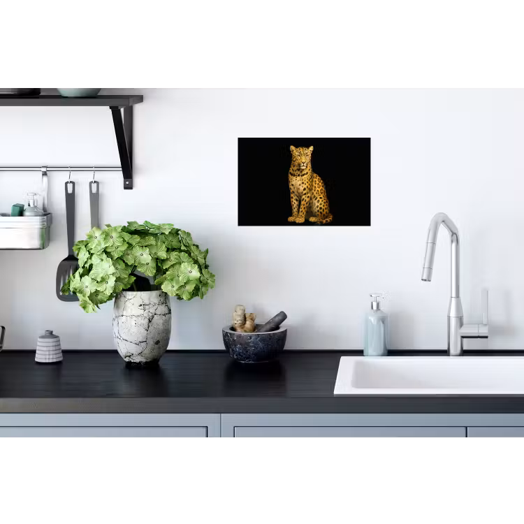 Muursticker - Panter - Realistisch - Bruin — 2