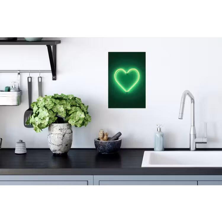 Muursticker - Neon - Groen - Licht — 2
