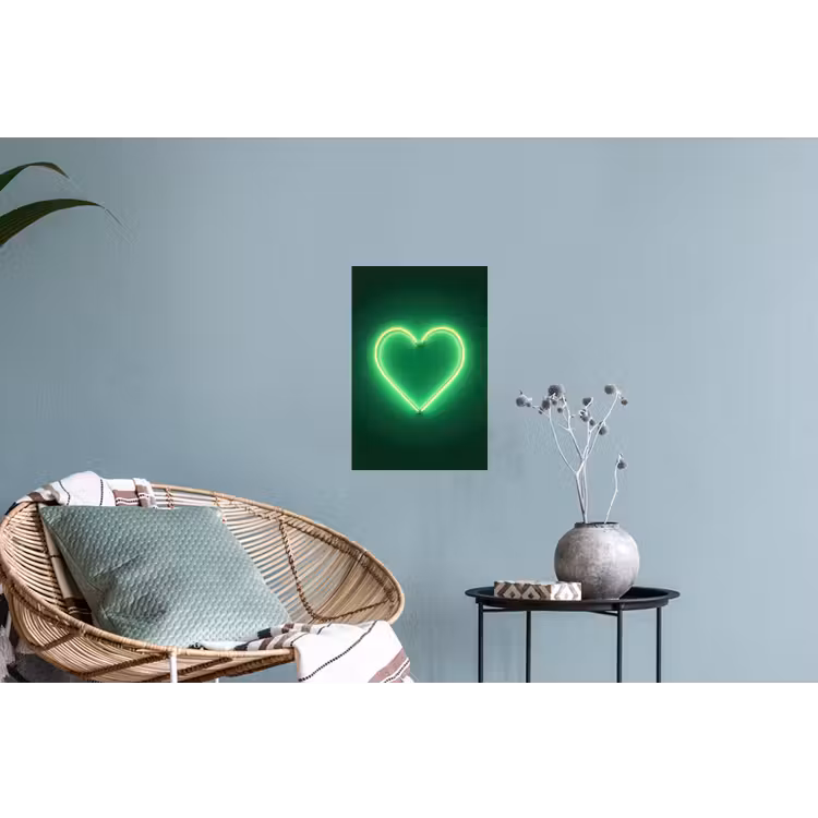 Muursticker - Neon - Groen - Licht — 4